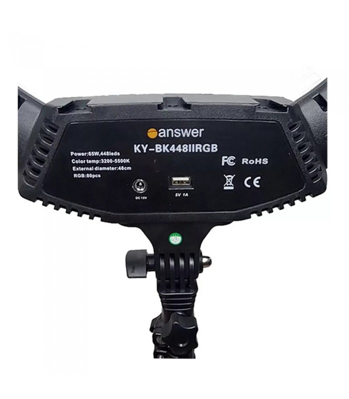 رینگ لایت انسر مدل Answer Ky-bk448II RGB