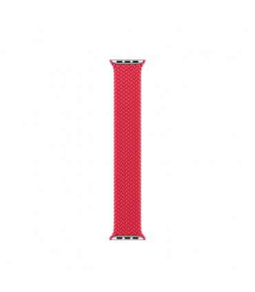 اپل واچ سری ۸ رنگ قرمز با بند بافته شده سولو لوپ - سایز ۴۱ میلی‌متر