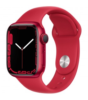اپل واچ سری ۷ قرمز - سایز ۴۱ میلی‌متر-گارانتی ۱۸ ماهه