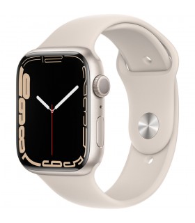 اپل واچ سری ۷ رنگ Starlight - سایز ۴۵ میلی‌متر-گارانتی ۱۸ ماهه
