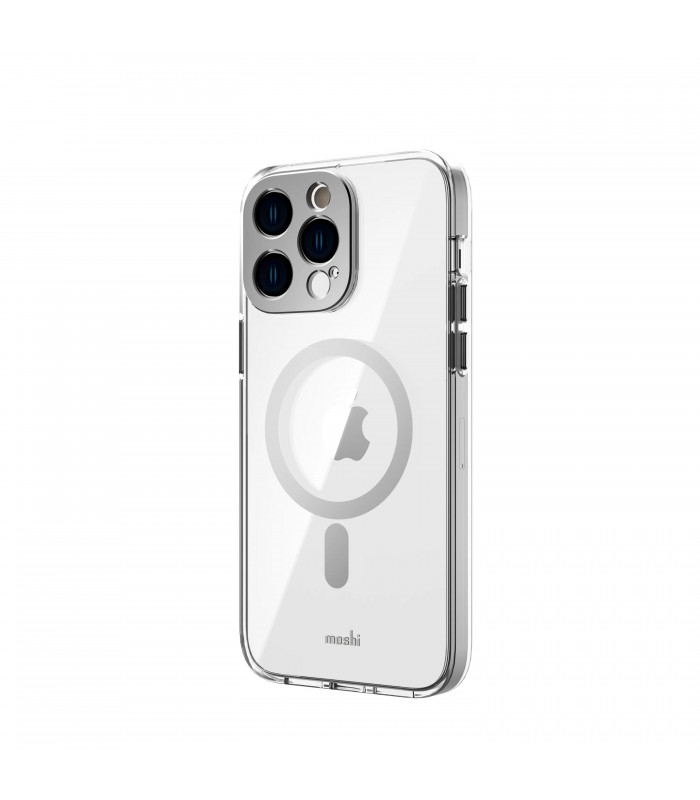 کیس شفاف موشی مناسب iPhone 14 Pro Max مدل Moshi iGlaze-خاکستری