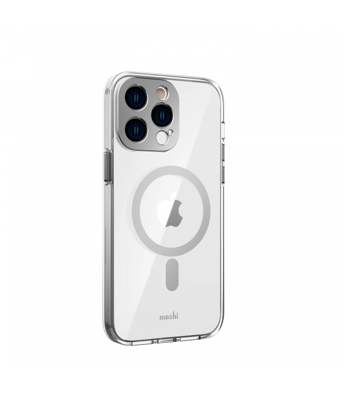 کیس شفاف موشی مناسب iPhone 14 Pro Max مدل Moshi iGlaze-خاکستری