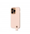 کیس چرمی موشی مناسب iPhone 14 Pro مدل Moshi Altra-صورتی