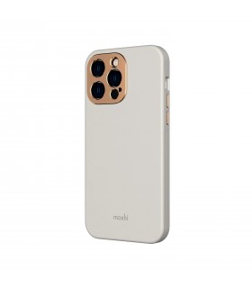 کیس چرمی موشی مناسب iPhone 14 Pro Max مدل Moshi Napa-کرم