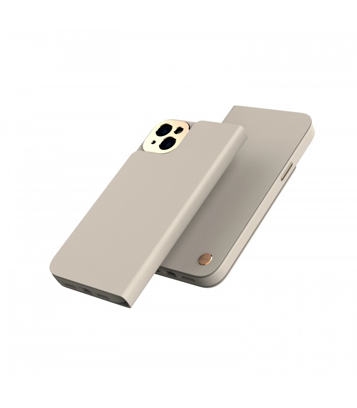 کیس ضد ضربه کیف دار موشی مناسب iPhone 14 مدل Moshi Overture-کرم