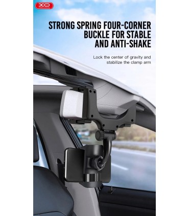 هولدر آیینه وسط خودرو ایکس او مدل XO-C70 مشکی