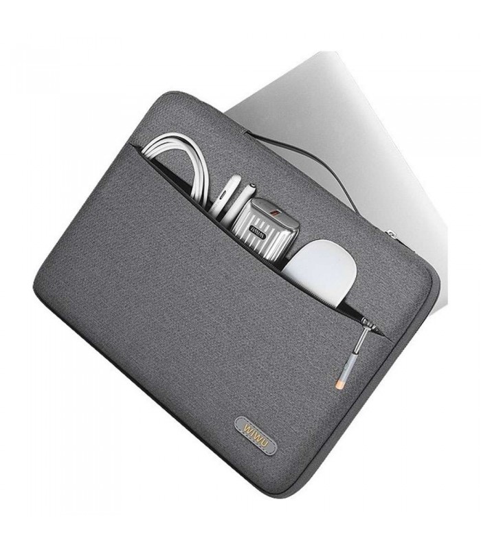 کیف لپتاپ ۱۳ اینچی ویوو مدل WIWU Pilot Laptop Sleeve-خاکستری