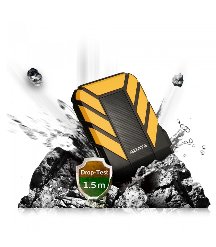 هارد اکسترنال ای دیتا مدل ADATA HD710 Pro-۱ ترابایت-زرد
