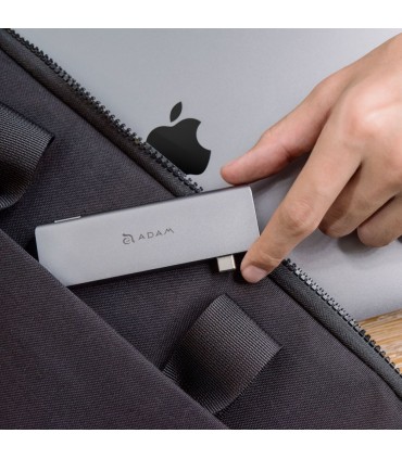 هاب ۵ پورت USB-C آدام المنتس مدل Adam Elements CASA HUB 5E