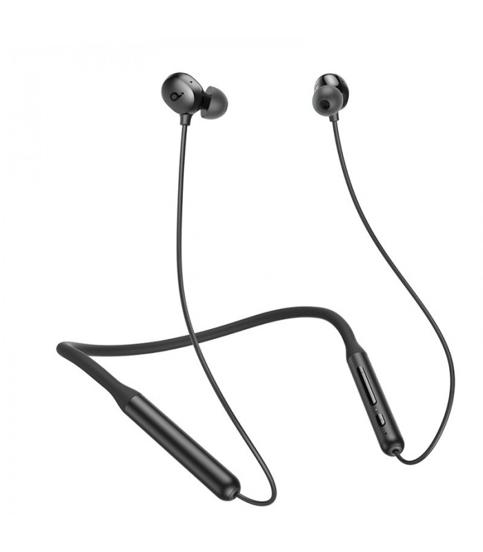 هدفون بی‌سیم دورگردنی انکر مدل Anker SoundCore Life U2i-مشکی-A3213H11