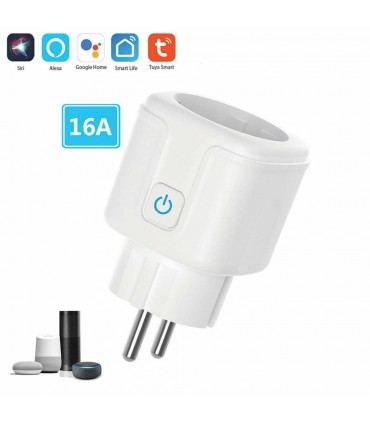 پریز هوشمند وای فای تی اسمارت مدل T-Smart 18 in 1 Wi-Fi Socket-سفید