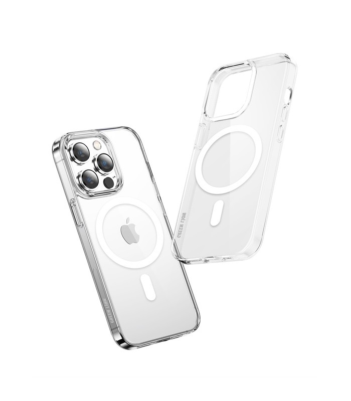 قاب مگ‌سیف گرین مناسب iPhone 14 Pro مدل Green Anti-Shock IMD MagSafe Case