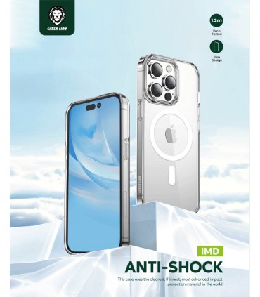قاب مگ‌سیف گرین مناسب iPhone 13/14مدل Green Anti-Shock IMD MagSafe Case