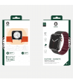 بند دورو اپل واچ  گرین مدل Green Silicone + Magnets Watchband 42/44/45mm-مشکی/زرشکی