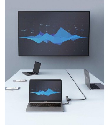 هاب شارژر ۵ در ۱ انکر مدل Anker PowerExpand+ 5-in-1 USB-C Ethernet Hub-A8338HA1