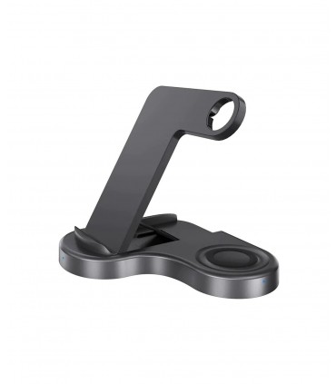 شارژر بی‌سیم سه‌گانه پاورلوژی مدل Powerology Powerstand Pro Wireless Charger