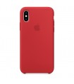 کیس سیلیکونی اپل مدل Silicone Case مناسب X/XS-مشابه اصلی-قرمز