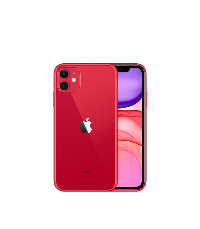 گوشی موبایل اپل مدل iPhone 11 ظرفیت 128 گیگابایت قرمز دو سیم کارت-ZA/A