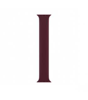 بند سیلیکونی سولو لوپ اپل واچ  سایز ۴۲-۴۴ رنگ زرشکی سایز مدیوم