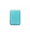 جاکارتی مگ سیف چرمی مدل iPhone Leather Wallet with MagSafe-آبی روشن-مشابه اصلی