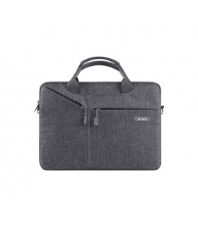 کیف شانه‌آویز لپتاپ ۱۵ اینچی ویوو مدل WIWU City Commuter Bag-خاکستری
