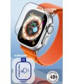 گلس اپل واچ بلوئو مناسب Apple Watch Ultra 49mm مدل Blueo 3D Curved Watch Glass