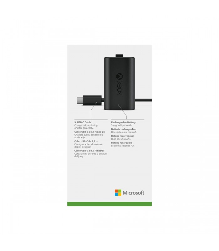 باتری شارژی دسته ایکس باکس مدل XBOX Rechargeable Battery + USB-C Cable-مشابه اصلی