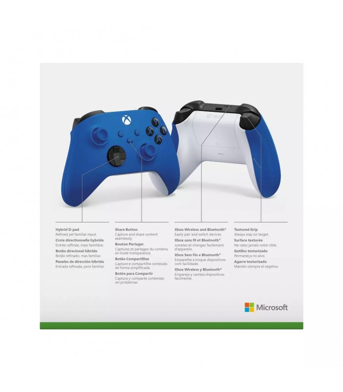 کنترلر ایکس باکس مدل Xbox Controller رنگ آبی