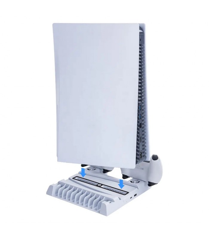 استند فن دار چندکاره دابی مناسب PS5 مدل DOBE Multifunctional Cooling Stand-T5-0593