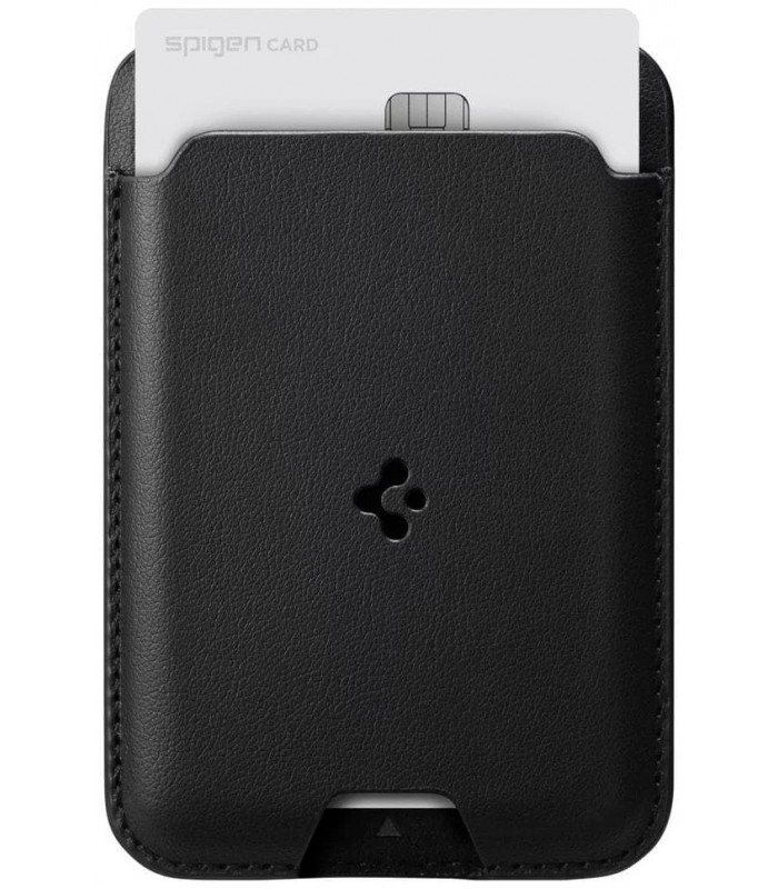 جاکارتی مگ سیف اسپیگن مدل Spigen Valentinus Card Holder-مشکی-AMP02284