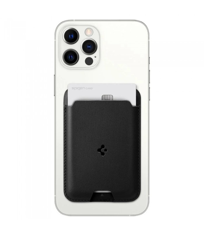 جاکارتی مگ سیف اسپیگن مدل Spigen Valentinus Card Holder-مشکی-AMP02284