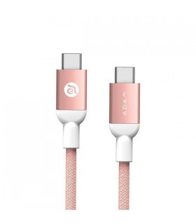 کابل USB-C به USB-C آدام المنتس مدل Adam Elements CASA B200 رنگ رزگلد