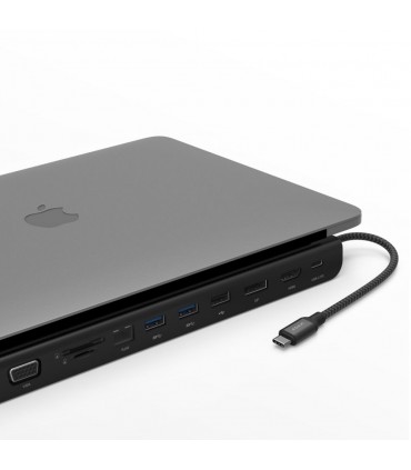 هاب ۱۱ پورت USB-C آدام المنتس مدل Adam Elements CASA Hub Pro USB-C 11 in 1