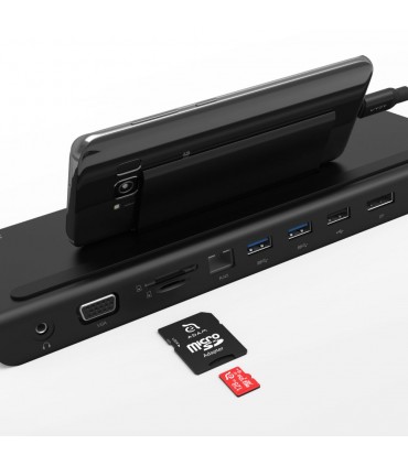 هاب ۱۱ پورت USB-C آدام المنتس مدل Adam Elements CASA Hub Pro USB-C 11 in 1