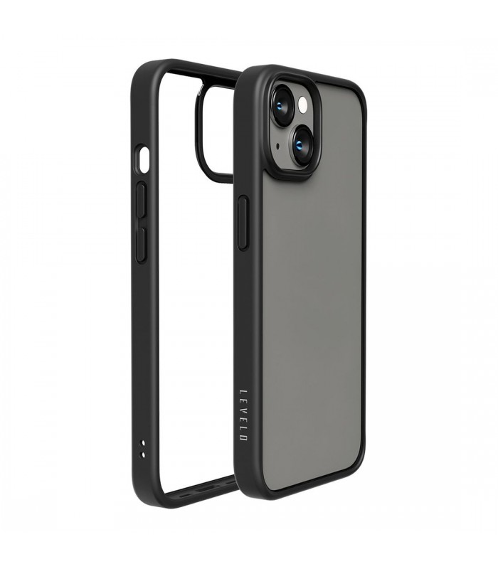 کیس لولو مدل Levelo Solo مناسب iPhone 13/14-شفاف