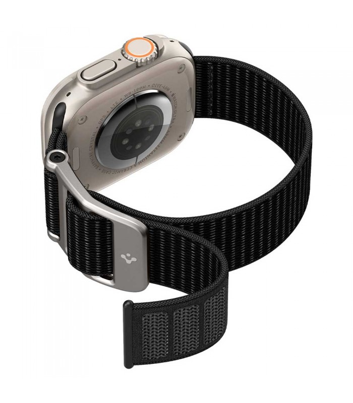 بند اپل واچ ۴۲/۴۴/۴۵/۴۹ میلی‌متری اسپیگن مدل Spigen DuraPro Flex WatchBand-مشکی-AMP02465