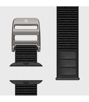 بند اپل واچ ۴۲/۴۴/۴۵/۴۹ میلی‌متری اسپیگن مدل Spigen DuraPro Flex WatchBand-مشکی-AMP02465