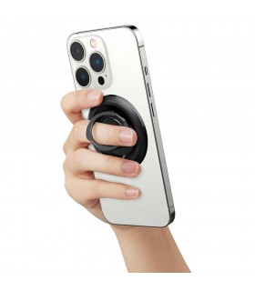 هولدر مگ سیف اسپیگن مدل Spigen O-Mag Ring Magnetic Phone Holder-کربن-AMP05505