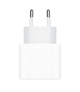 آداپتور شارژر USB-C اپل با توان ۲۰ وات - اورجینال پریز اروپایی-گارانتی ۶ ماهه