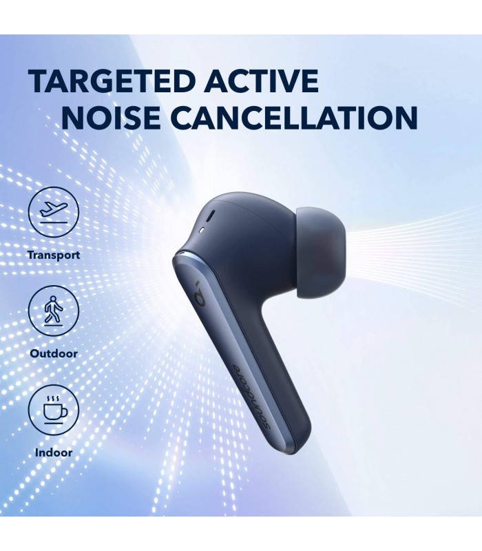 هدفون بی‌سیم انکر مدل Anker SoundCore Liberty Air 2 Pro-سورمه‌ای