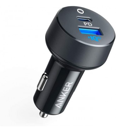 شارژر فندکی انکر مدل Anker PowerDrive PD+ 2 A2732PF2 رنگ مشکی
