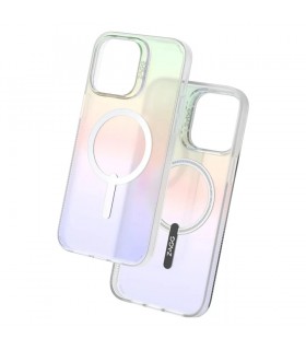 کیس مگ‌سیف زگ مدل ZAGG Iridescent Anti-Microbial Snap Case مناسب iPhone 13/14-هفت رنگ