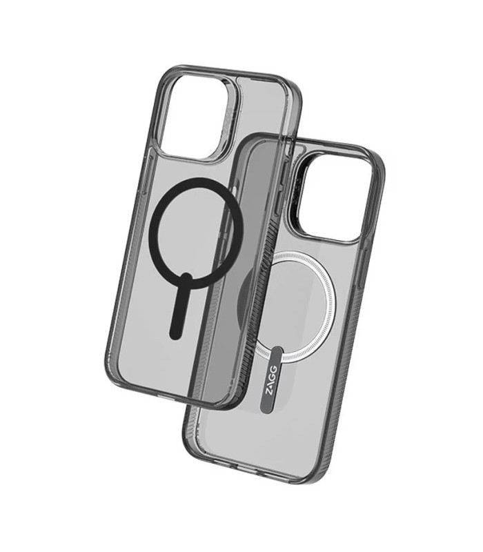کیس مگ‌سیف زگ مدل ZAGG Clear Snap Case مناسب iPhone 14 Pro Max-دودی