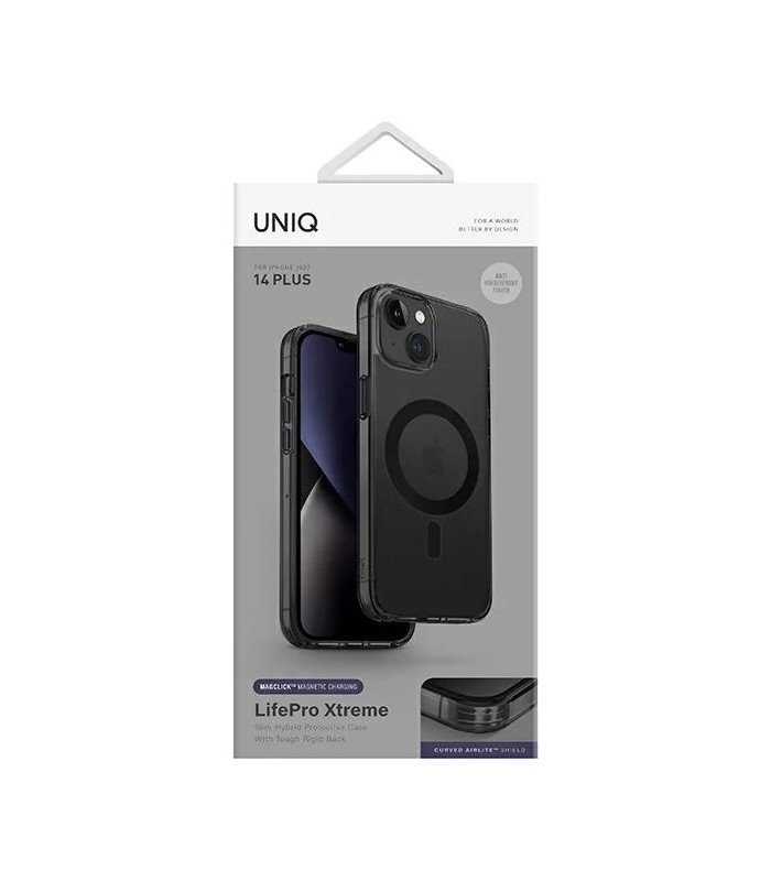کیس دودی یونیک | UNIQ مدل LifePro Xtreme MagClick مناسب iPhone 13/14-LXAFMSMK