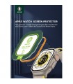 گلس اپل واچ گرین مناسب Apple Watch Ultra 49mm مدل Green Ultra Protector Watch Glass-نارنجی