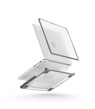 محافظ مک بوک ایر ۱۳.۶ اینچی M2/M3 یونیک مدل UNIQ Venture Hybrid-مشکی-VENFBLK
