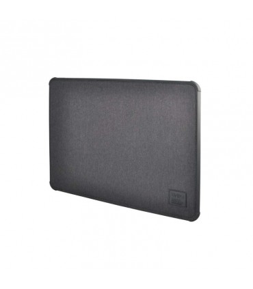 کیف ضد ضربه مک بوک ۱۳ اینچی یونیک مدل UNIQ Dfender Magnetic Snap Bumber-خاکستری-DFENDER(13)