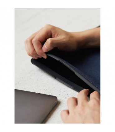 کیف ضد ضربه مک بوک ۱۳ اینچی یونیک مدل UNIQ Dfender Magnetic Snap Bumber-خاکستری-DFENDER(13)