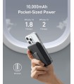 پاوربانک ۱۰ هزار مگ سیف انکر مدل Anker 633 Magnetic Battery (MagGo)-A1641-مشکی