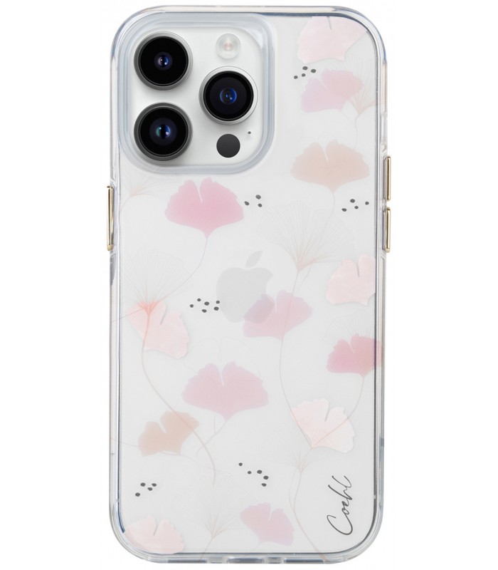 کیس طرحدار یونیک | UNIQ مدل Coehl Meadow مناسب iPhone 14 Pro Max-MEASPNK